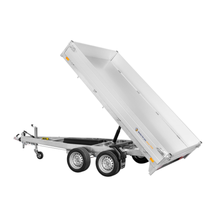 Remorque benne SARIS K1 306 184 2700 2 avec pompe électrique