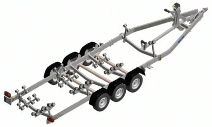 Remorque OCÉANE O353 CU: 2740 KG /PTAC : 3500 KG