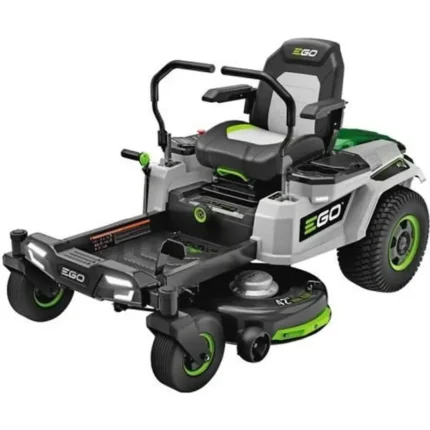 Tondeuse autoportée sur batterie à braquage zéro